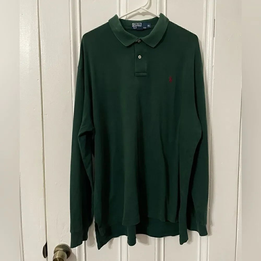 VINTAGE Polo Ralph Lauren long sleeve collar shirt
